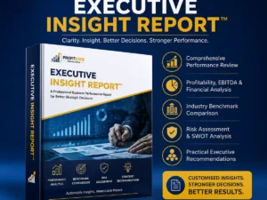 Executive Insight Report by ProfitEdge Consulting – Business Performance Analysis, EBITDA Review and Strategic Business Recommendations