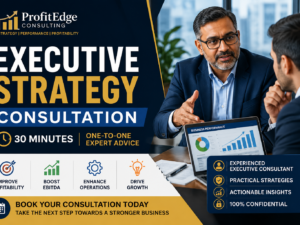 Executive Strategy Consultation by ProfitEdge Consulting