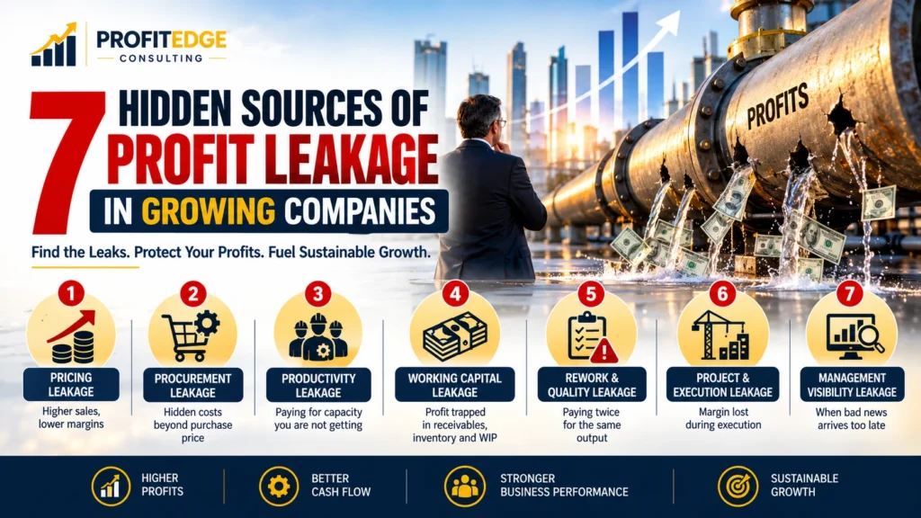 7 Hidden Sources of Profit Leakage in Growing Companies